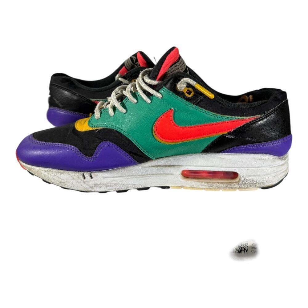 Nike Air Max 1 SE Windbreaker 2019 Multicolor Running Sneakers Men’s 10.5 - Picture 8 of 10